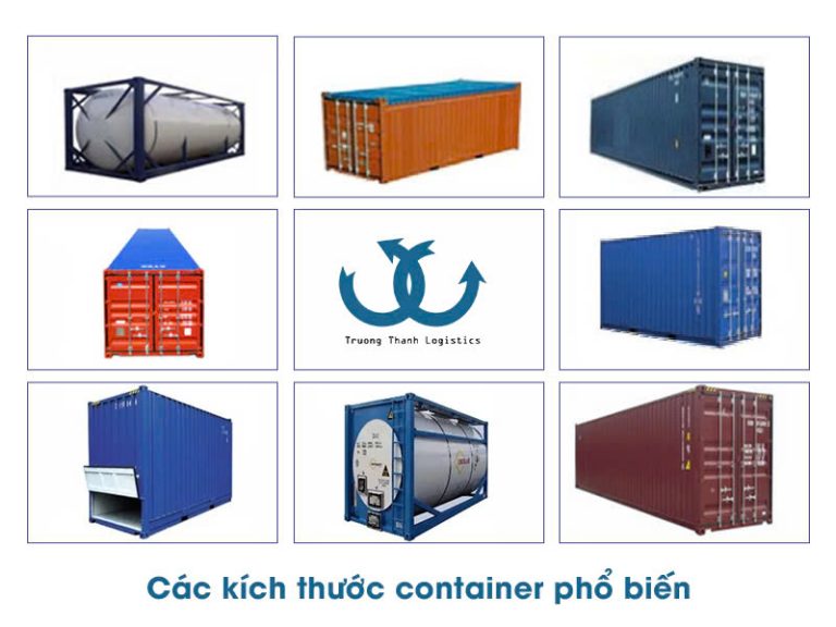Hướng dẫn phân biệt các kích thước container phổ biến - Trường Thành ...