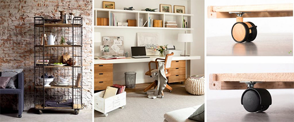 thủ tục nhập khẩu bánh xe nội thất