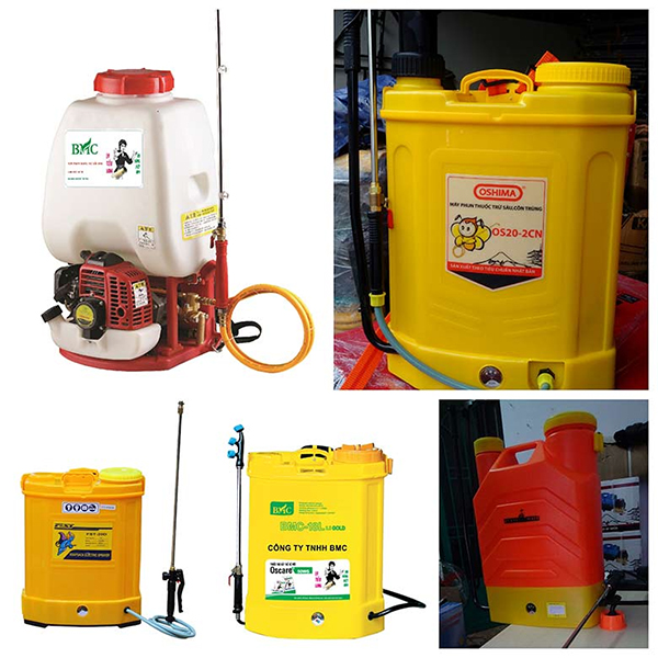 Thủ tục nhập khẩu bình bơm phun