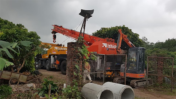 thủ tục nhập khẩu máy công trình