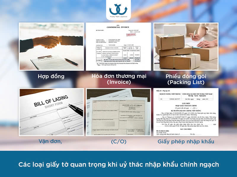 Uỷ thác nhập khẩu hàng chính ngạch