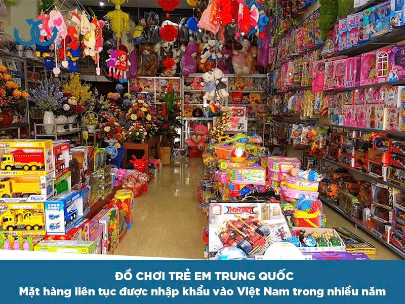 Nhập khẩu đồ chơi trẻ em chính ngạch từ Trung Quốc