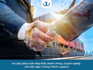 Dịch vụ xin giấy phép xuất nhập khẩu