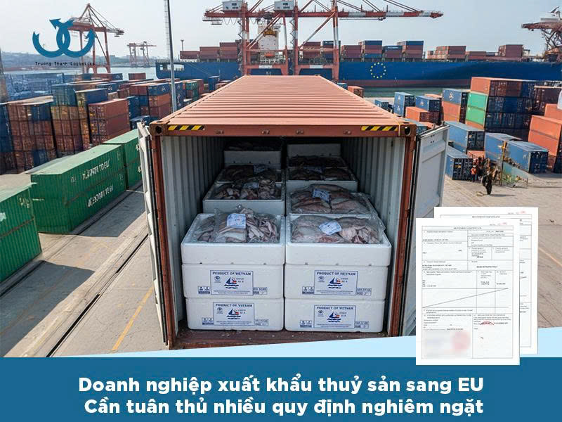 Xuất khẩu thuỷ sản sang EU
