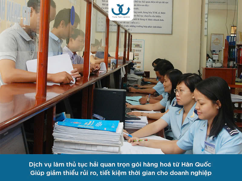 làm thủ tục hải quan hàng hoá hàn quốc 