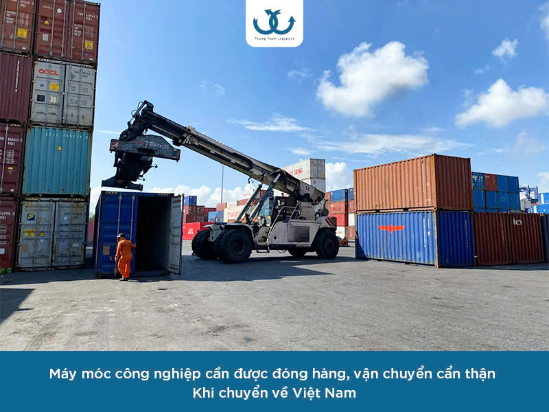 Nhập khẩu máy móc công nghiệp