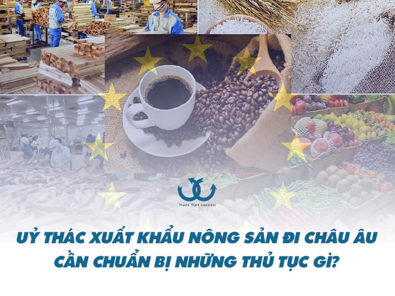uỷ thác xuất khẩu hàng nông sản đi châu âu