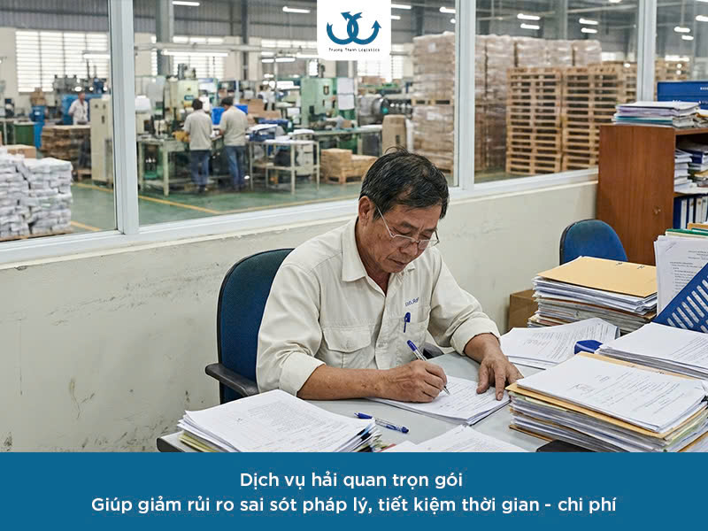 
Làm thủ tục hải quan trọn gói 
