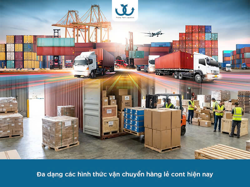 Vận chuyển hàng lẻ cont quốc tế