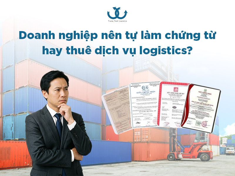 Doanh nghiệp nên tự làm chứng từ hay thuê dịch vụ logistics?