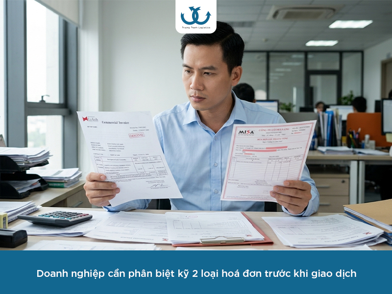 Phân biệt hoá đơn thương mại và hoá đơn vat 