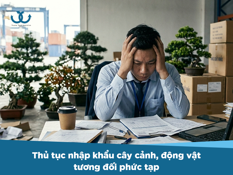 Nhập khẩu cây cảnh, động vật