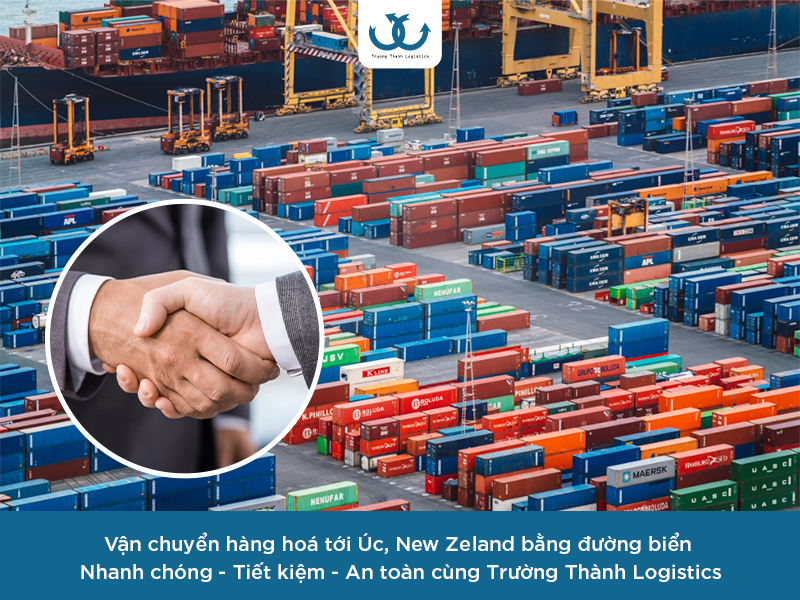 Vận chuyển hàng hoá tới Úc, New Zeland