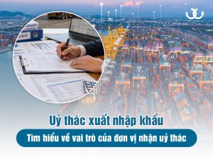 Uỷ thác xuất nhập khẩu: Tìm hiểu về vai trò của đơn vị nhận uỷ thác