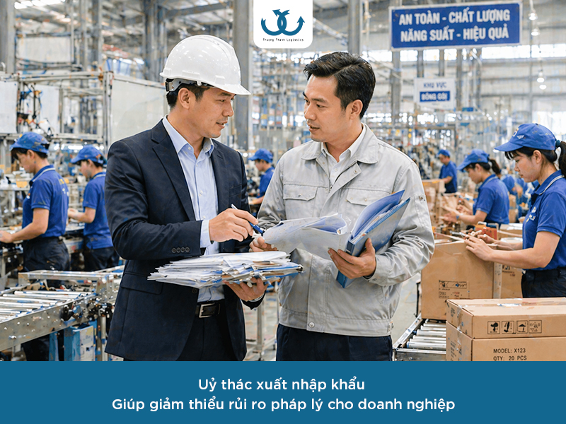 Uỷ thác xuất nhập khẩu: Tìm hiểu về vai trò của đơn vị nhận uỷ thác 