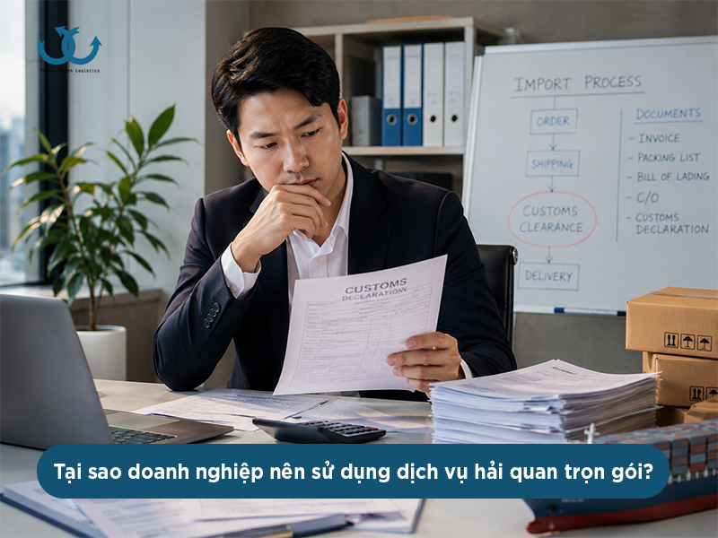 Tại sao doanh nghiệp nên sử dụng dịch vụ hải quan trọn gói?