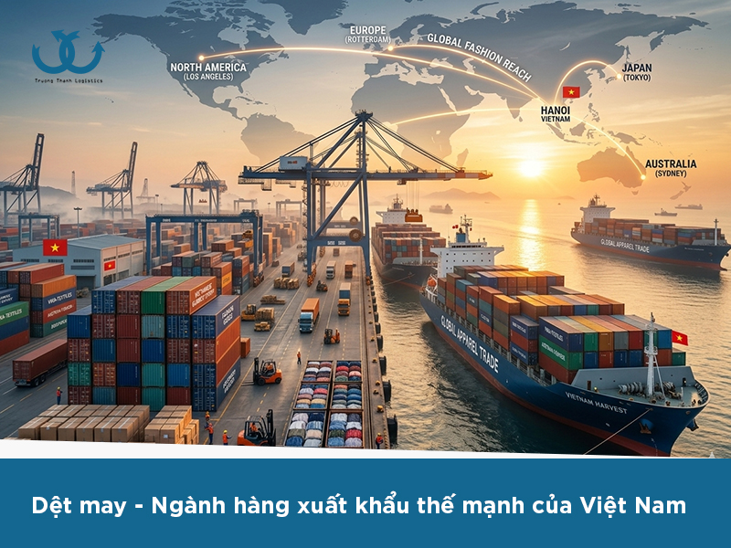 Thủ tục xuất khẩu hàng dệt may