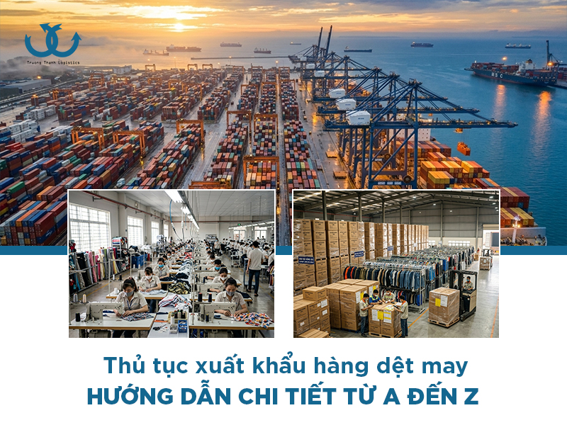 Thủ tục xuất khẩu hàng dệt may