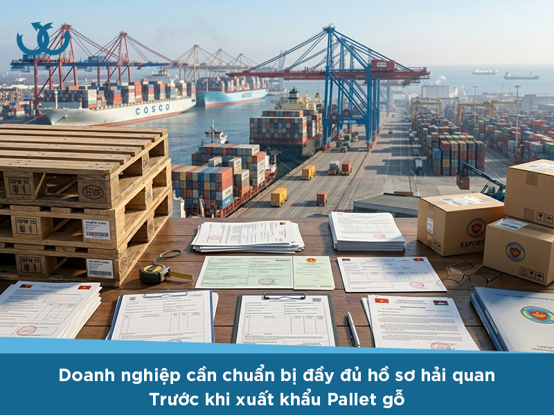 Thủ tục xuất khẩu pallet 