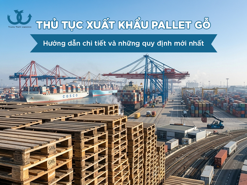 xuất khẩu pallet gỗ
