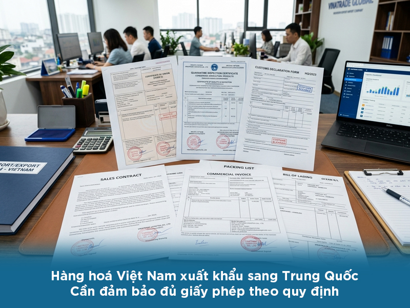 hồ sơ chuyển hàng trung quốc