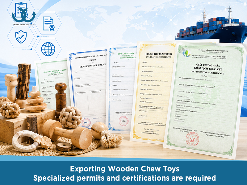 Procedures for Exporting Wooden Chew Toys for Pets