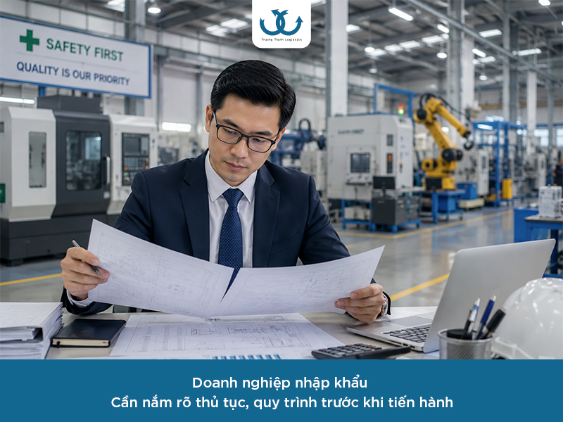 nhập khẩu sản phẩm cơ khí chính xác 
