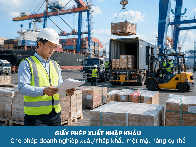 giấy tờ xuất - nhập khẩu hàng hoá 