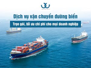 Hàng hoá vận chuyển bằng đường biển