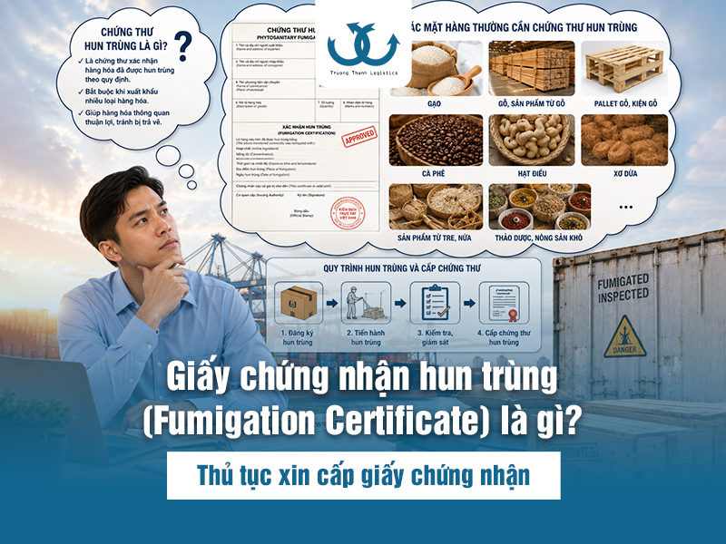 Giấy chứng nhận hun trùng