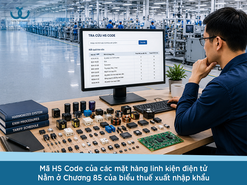 linh kiện xuất ra nước ngoài 
