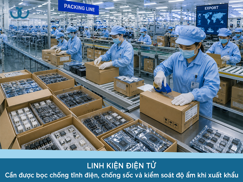 linh kiện điện tử xuất khẩu