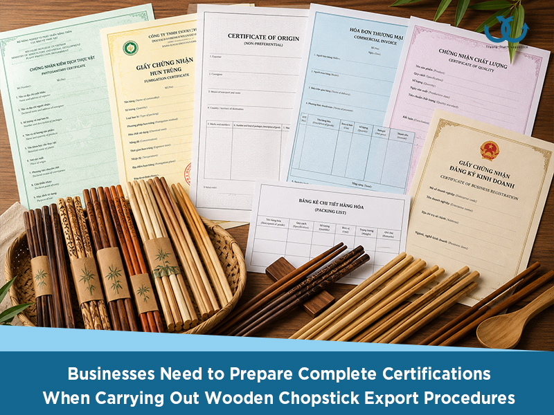 Wooden Chopsticks Export Procedures