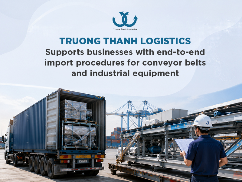 Conveyor belt import procedures