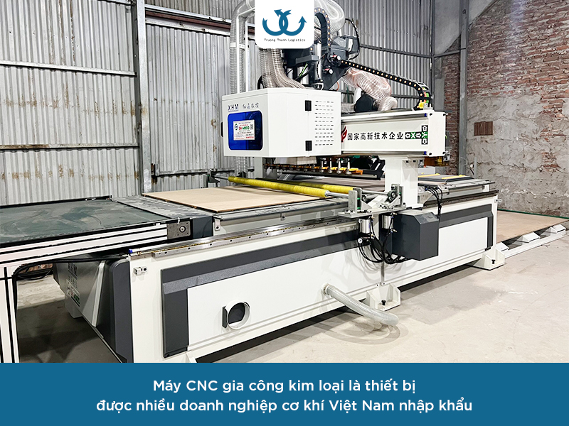 Thủ tục nhập khẩu máy CNC