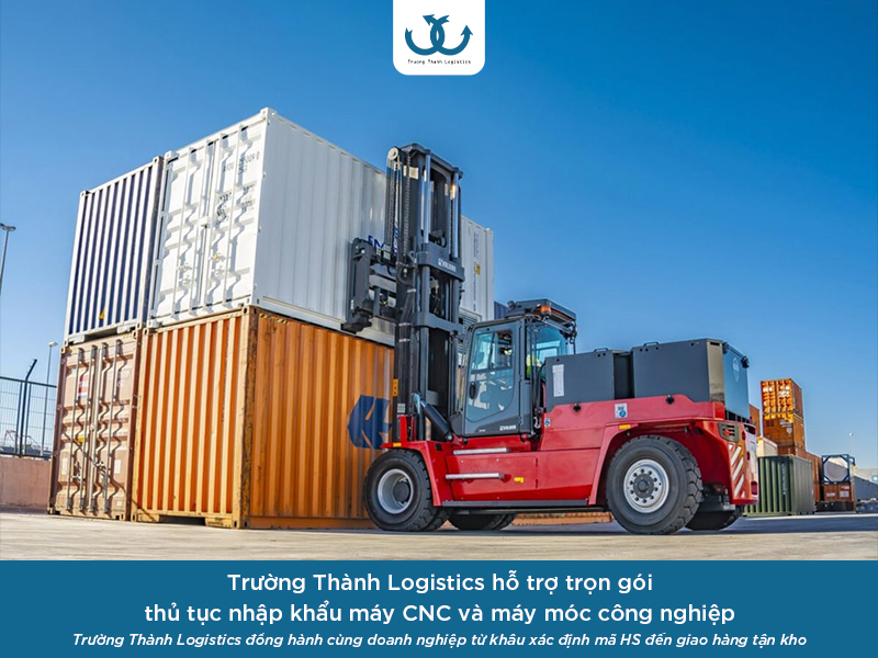 Thủ tục nhập khẩu máy CNC