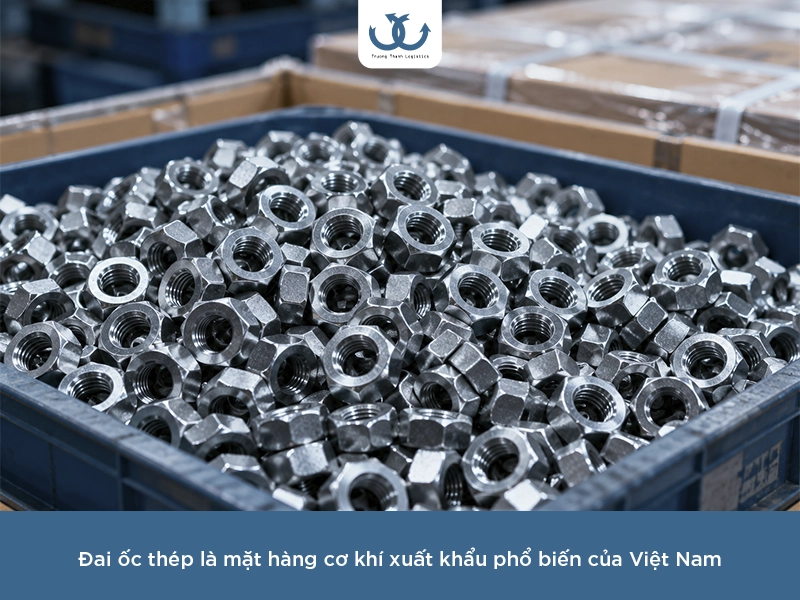 Thủ tục xuất khẩu đai ốc