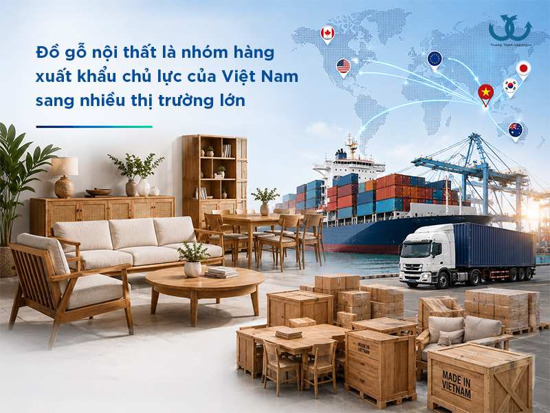 Thủ tục xuất khẩu đồ gỗ nội thất