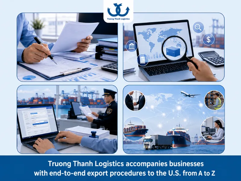 Truong Thanh assists with export procedures to the US