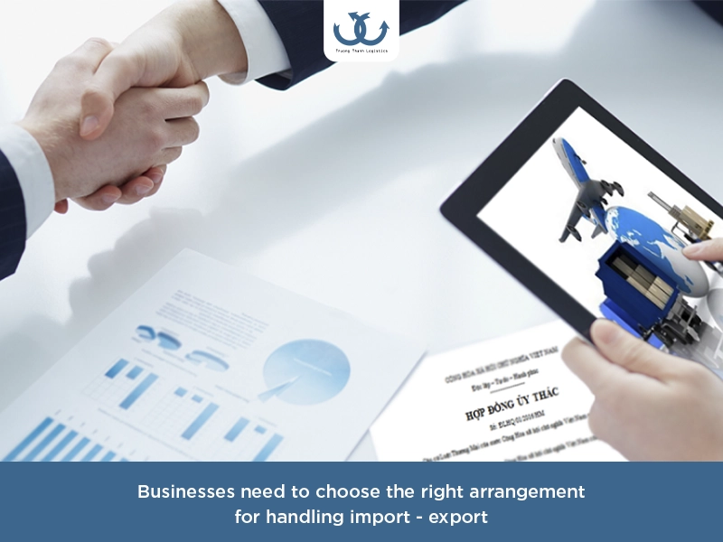 import - export entrustment service
