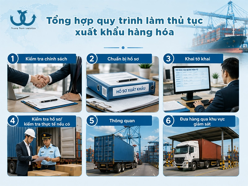 hồ sơ làm thủ tục xuất khẩu hàng hoá