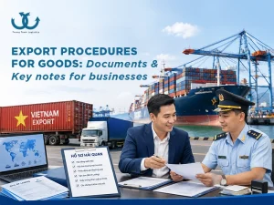 Export Procedures for Goods
