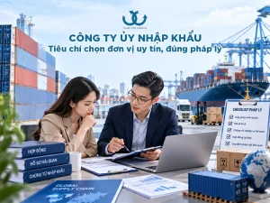 Công ty ủy nhập khẩu uy tín: Tiêu chí lựa chọn và lưu ý pháp lý