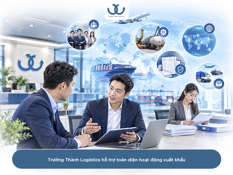trường thành đồng hành hỗ trợ hoạt động xuất khẩu