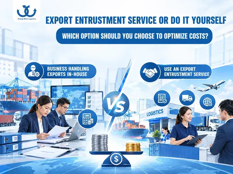 Export Entrustment Services: Cost Comparison with Doing It Yourself