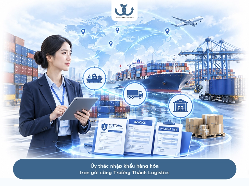 trường thành đồng hành uỷ thác nhập khẩu trọn gói