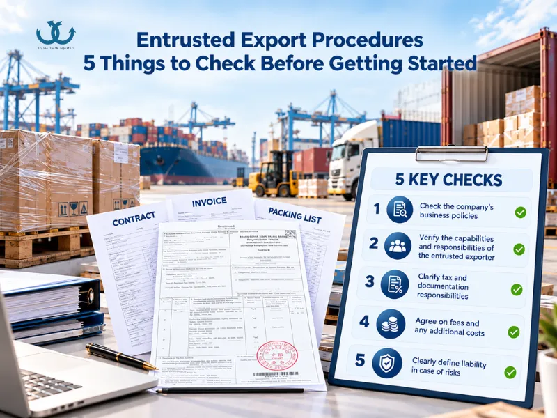 Entrusted Export Procedures