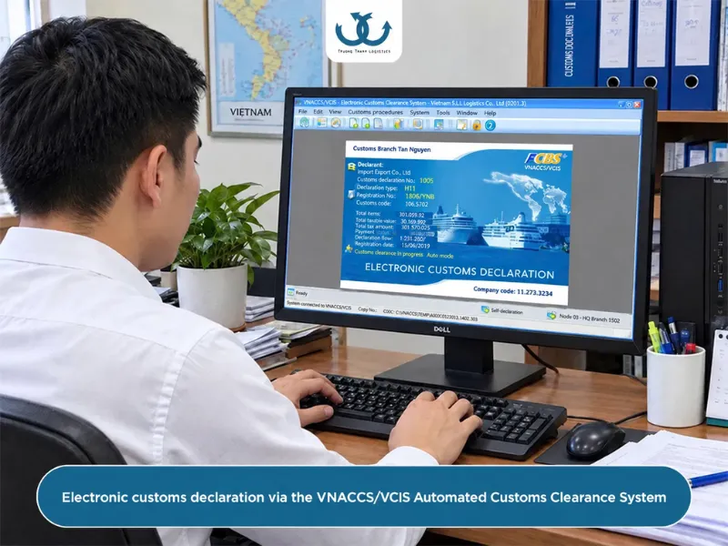 electronic customs declaration in Vietnam