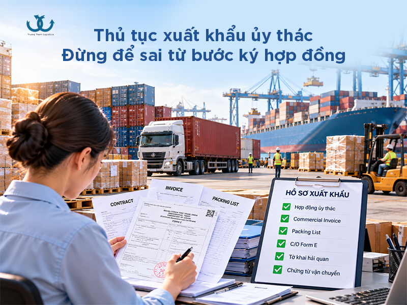 Thủ tục xuất khẩu ủy thác: Làm sao để hạn chế sai sót?