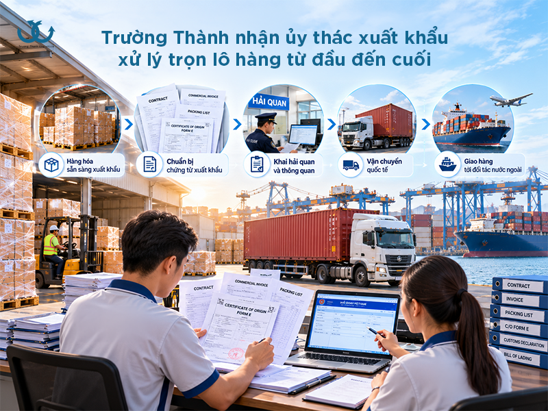 trường thành nhận uỷ thác xuất khẩu